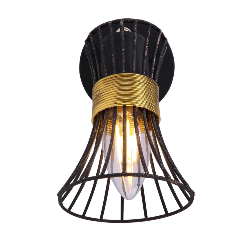 Globo 54814-1 - Väggspotlight PURRA 1xE14/40W/230V