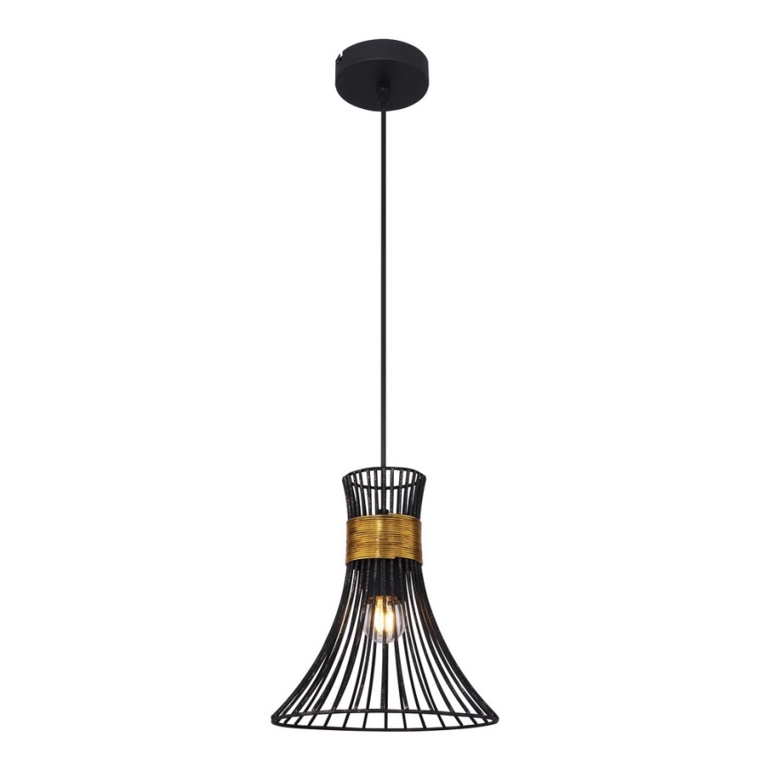 Globo 54814H - Ljuskrona med snöre PURRA 1xE27/60W/230V