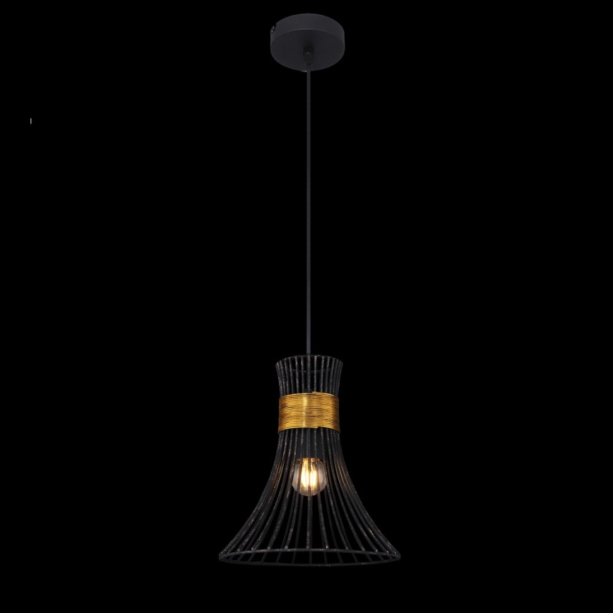 Globo 54814H - Ljuskrona med snöre PURRA 1xE27/60W/230V