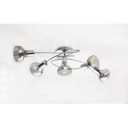 Globo 54921-5 - Ljuskrona LOTHAR 5xE14/40W/230V