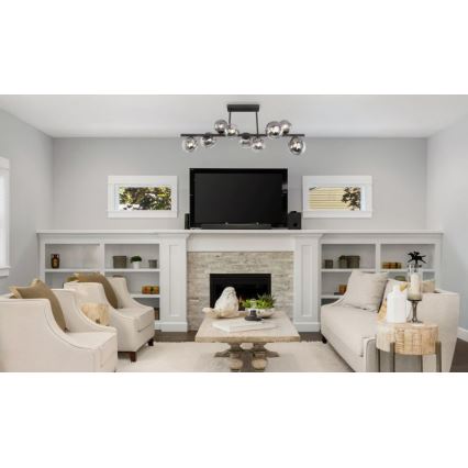 Globo - LED pendelljuskrona 9xG9/3W/230V