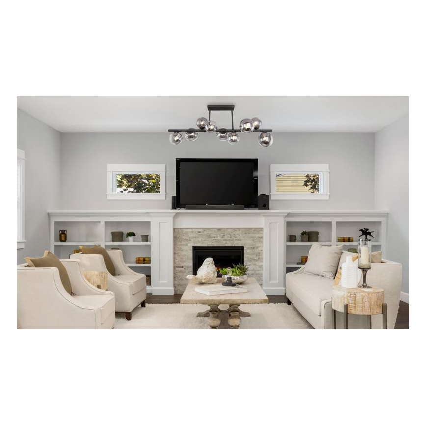 Globo - LED pendelljuskrona 9xG9/3W/230V