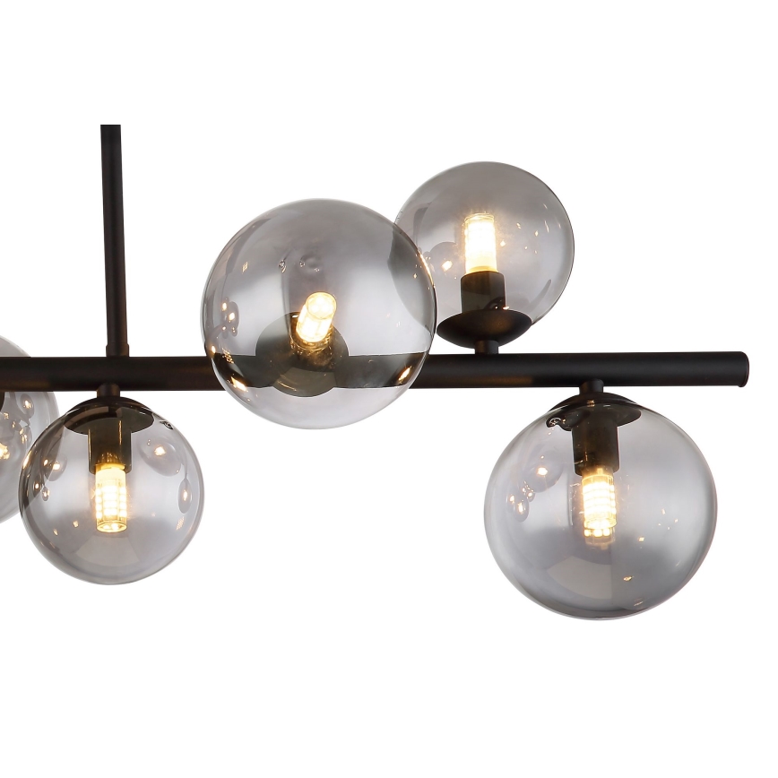 Globo - LED pendelljuskrona 9xG9/3W/230V