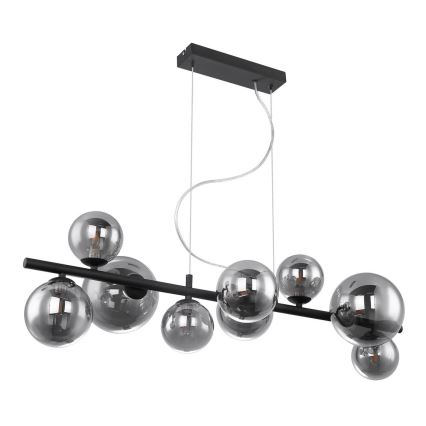 Globo 56133-9H - LED Ljuskrona med snöre RIHA 9xG9/3W/230V
