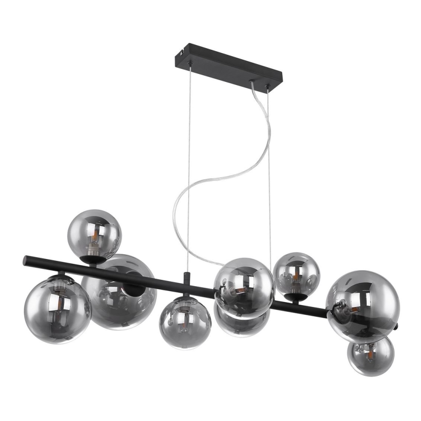 Globo 56133-9H - LED Ljuskrona med snöre RIHA 9xG9/3W/230V
