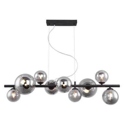 Globo 56133-9H - LED Ljuskrona med snöre RIHA 9xG9/3W/230V