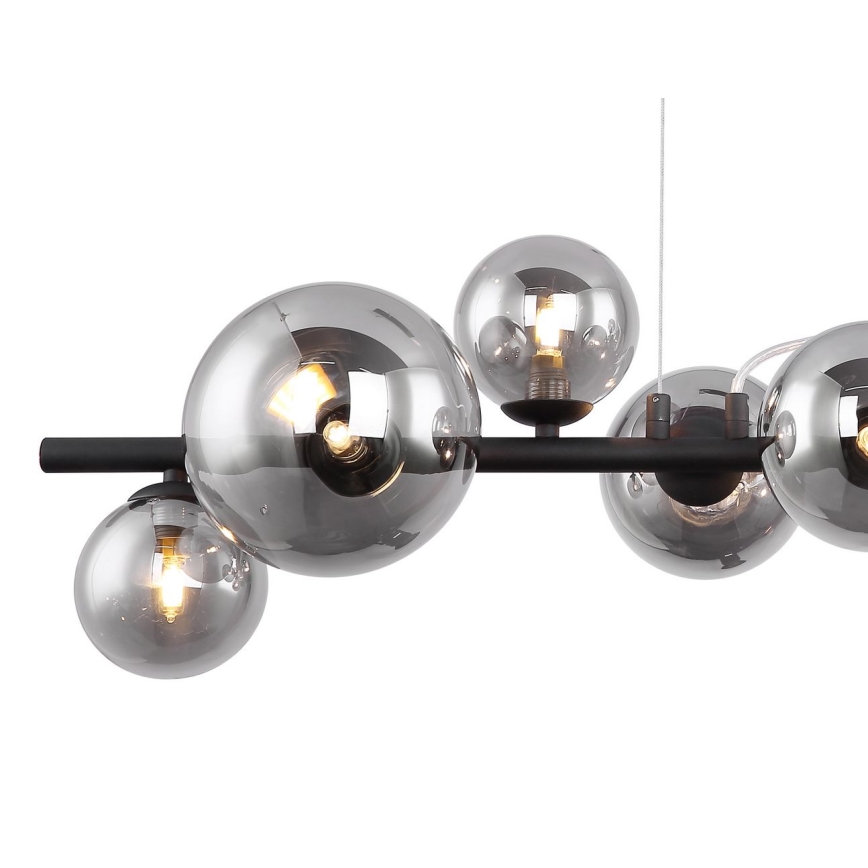 Globo 56133-9H - LED Ljuskrona med snöre RIHA 9xG9/3W/230V