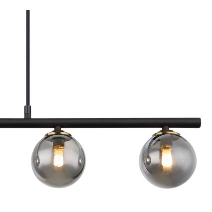 Globo - Ljuskrona med textilsladd 5xG9/28W/230V