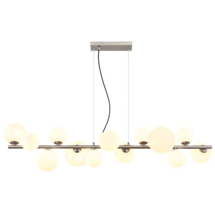 Globo - LED golvlampa 13xG9/3,5W/230V vit