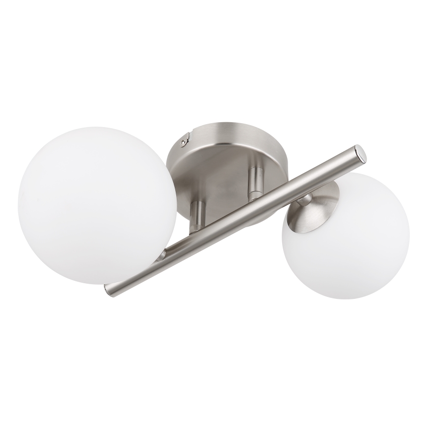 Globo - LED ytmonterad ljuskrona 2xG9/3W/230V matt krom