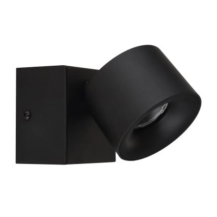 Globo - LED väggspotlight LED/6W/230V svart