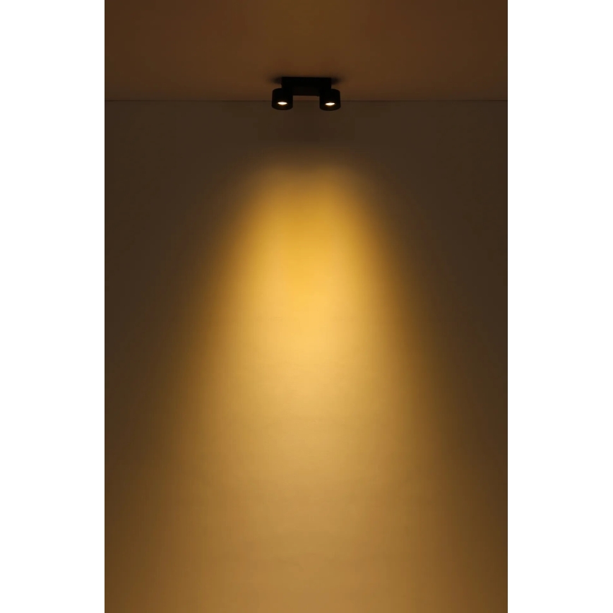 Globo - LED spotlight 2xLED/6W/230V svart
