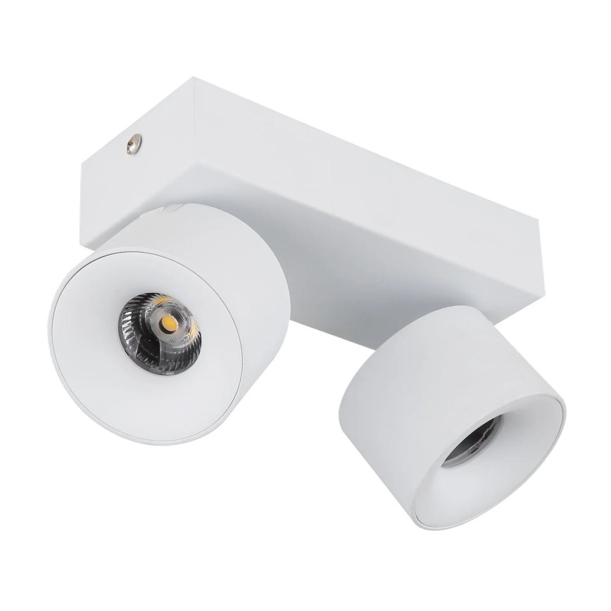 Globo - LED spotlight 2xLED/6W/230V vit