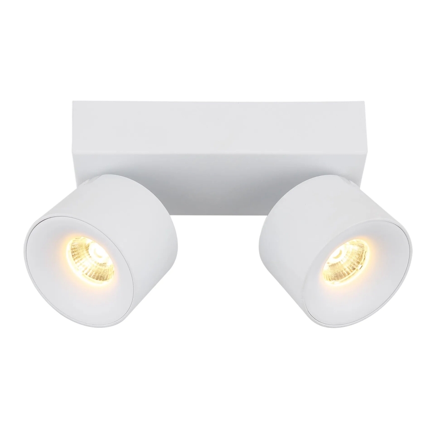 Globo - LED spotlight 2xLED/6W/230V vit