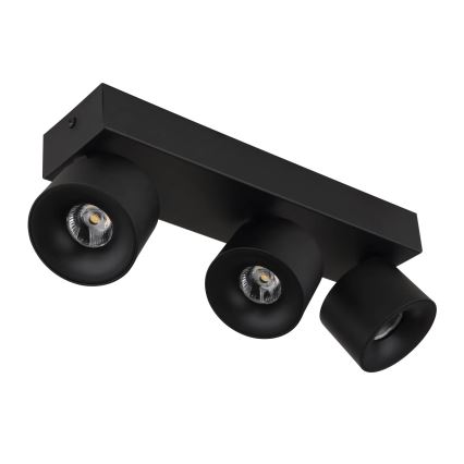 Globo - LED spotlight 3xLED/6W/230V svart