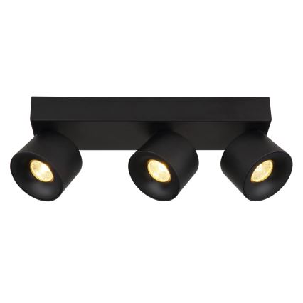 Globo - LED spotlight 3xLED/6W/230V svart