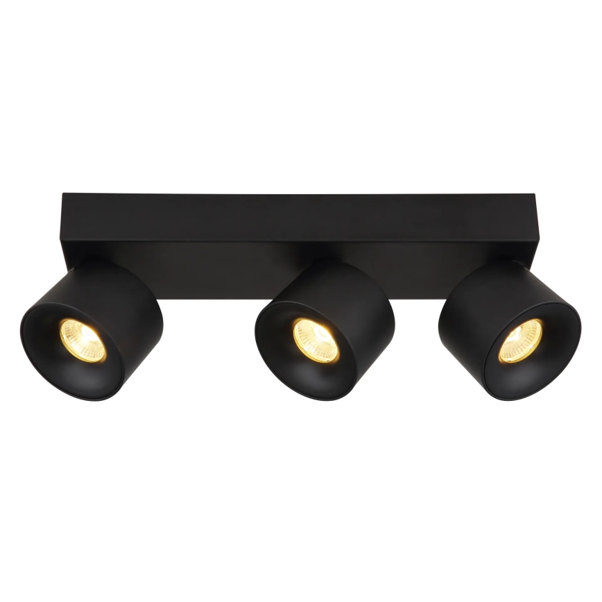 Globo - LED spotlight 3xLED/6W/230V svart