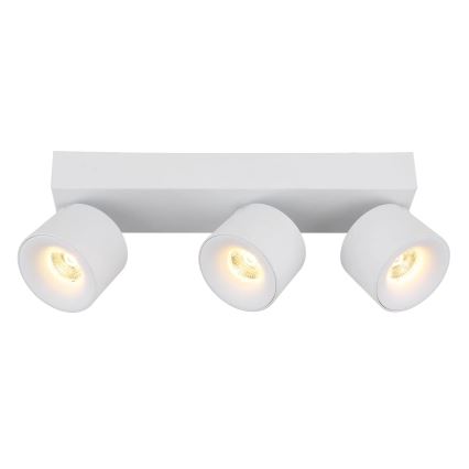 Globo - LED spotlight 3xLED/6W/230V vit