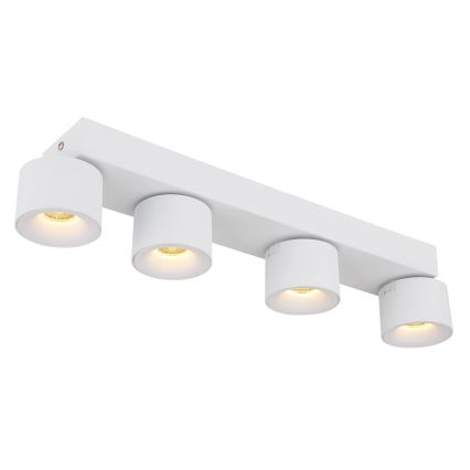 Globo - LED spotlight 4xLED/6W/230V vit