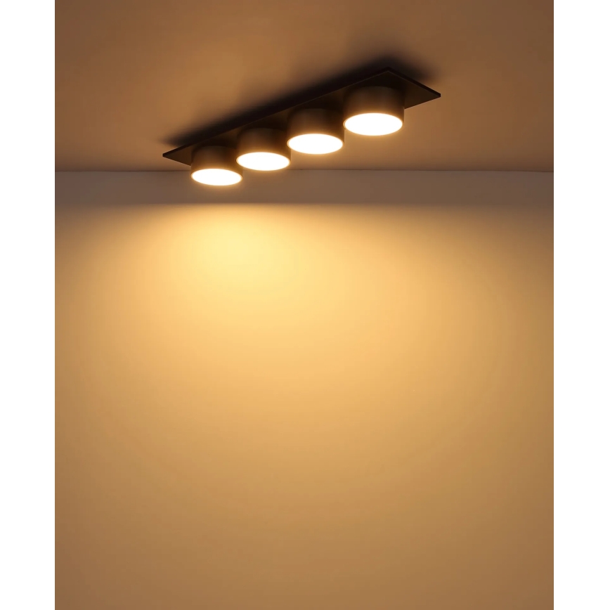 Globo - LED-taklampa LED/40W/230V 3000K 86x20 cm beige