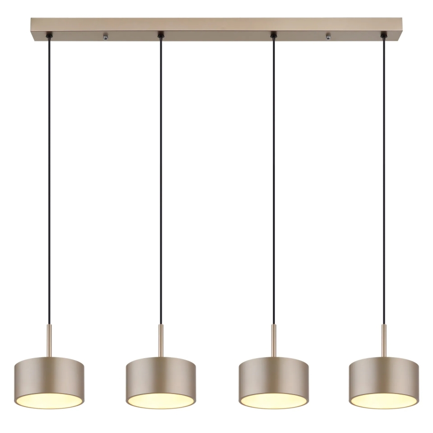 Globo - LED-pendel på vajer LED/40W/230V 3000K beige