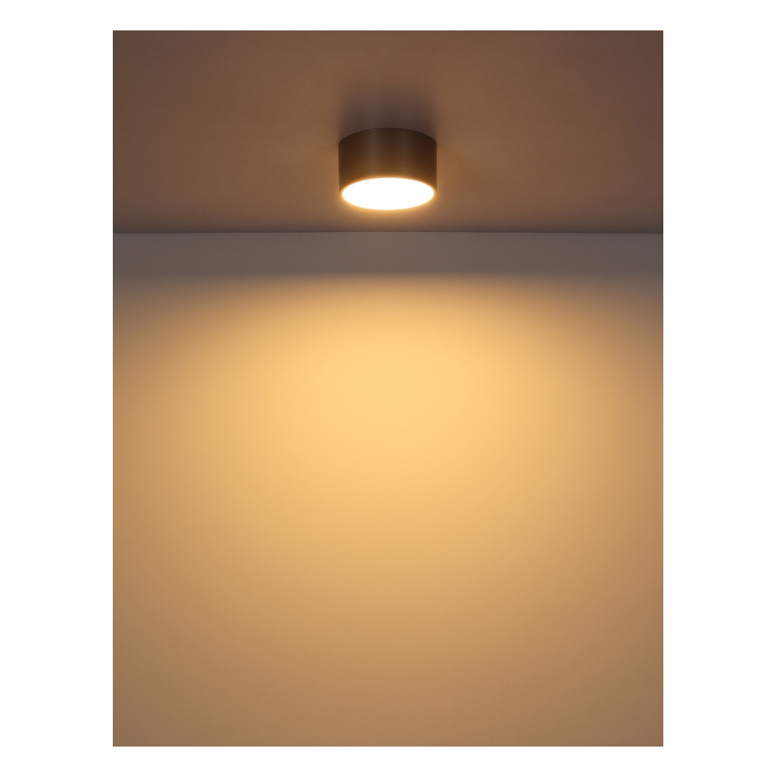 Globo - LED-takarmatur LED/12W/230V Ø 15 cm 3000K beige