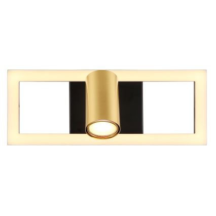 Globo - LED väggspotlight 1xGU10/5W/230V + LED/12W/230V