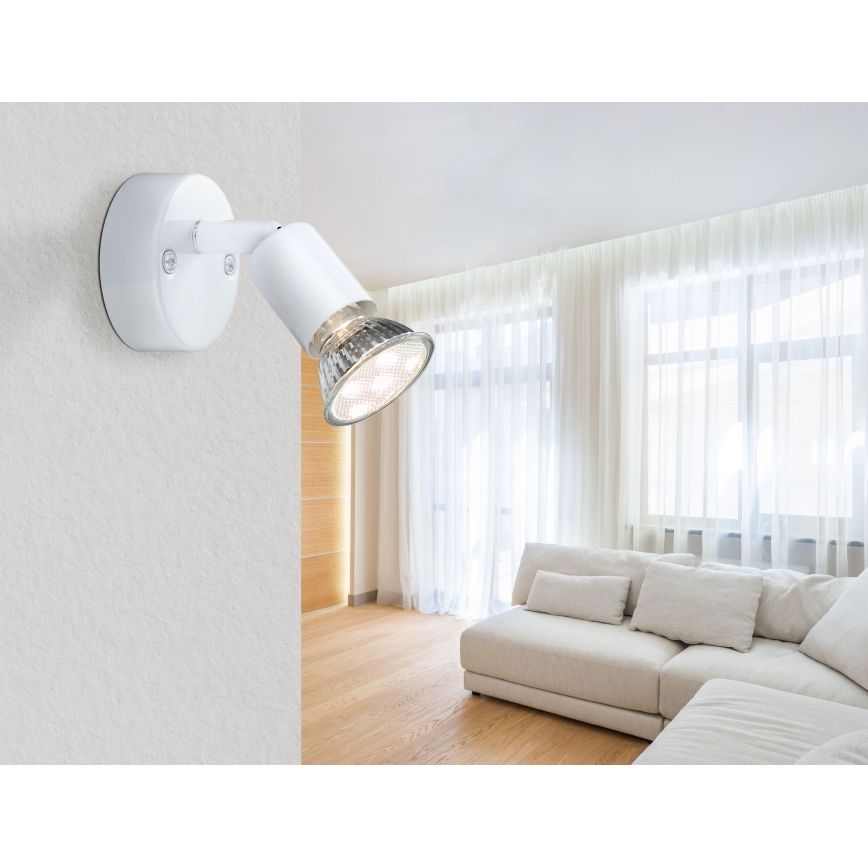 Globo 57381-1L - LED Väggspotlight OLANA 1xGU10/3W/230V