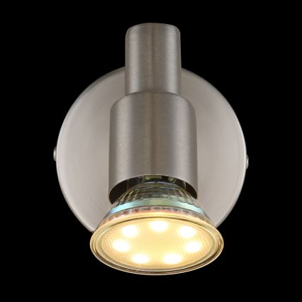 Globo - LED väggspotlight 1xGU10/3W/230V