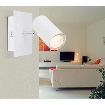 Globo - Vägg spotlight  1xGU10/25W/230V