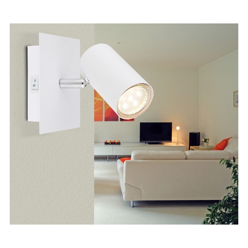 Globo - Vägg spotlight  1xGU10/25W/230V