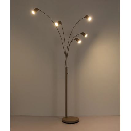 Globo - Golvlampa 5xGU10/35W/230V