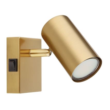 Globo - Väggspotlight 1xGU10/25W/230V guld