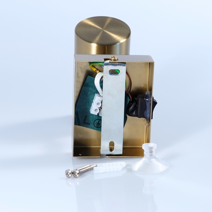 Globo - Väggspotlight 1xGU10/25W/230V guld