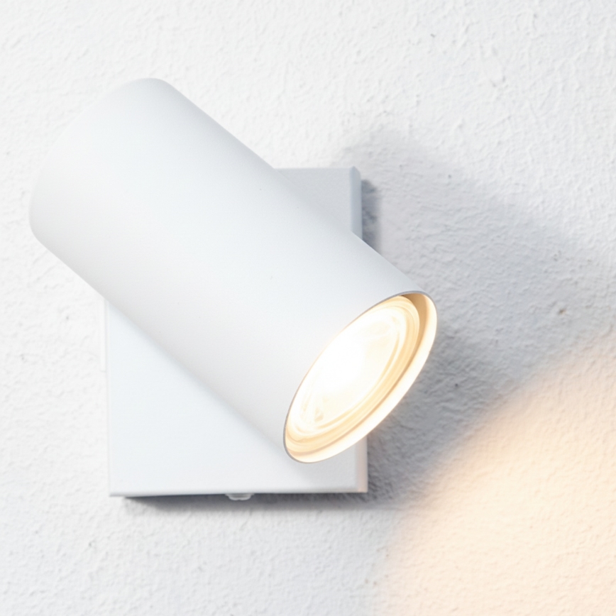 Globo - Väggspotlight 1xGU10/25W/230V vit