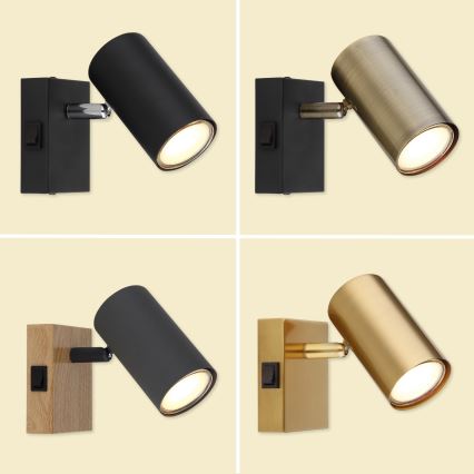 Globo - Väggspotlight 1xGU10/25W/230V vit