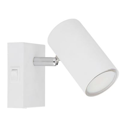 Globo - Väggspotlight 1xGU10/25W/230V vit