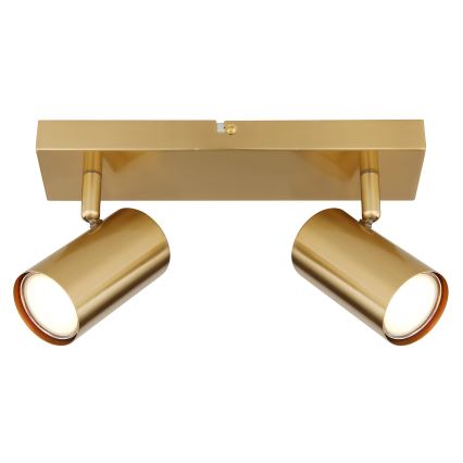 Globo - Spotlight 2xGU10/35W/230V guld