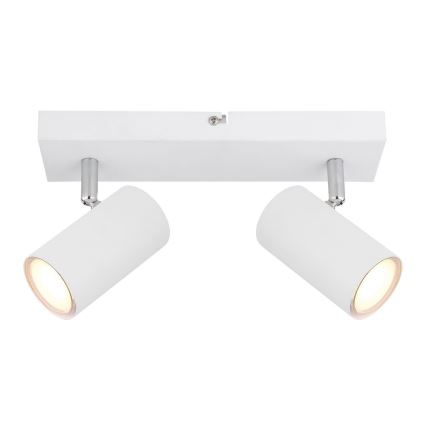 Globo - Spotlight 2xGU10/35W/230V vit