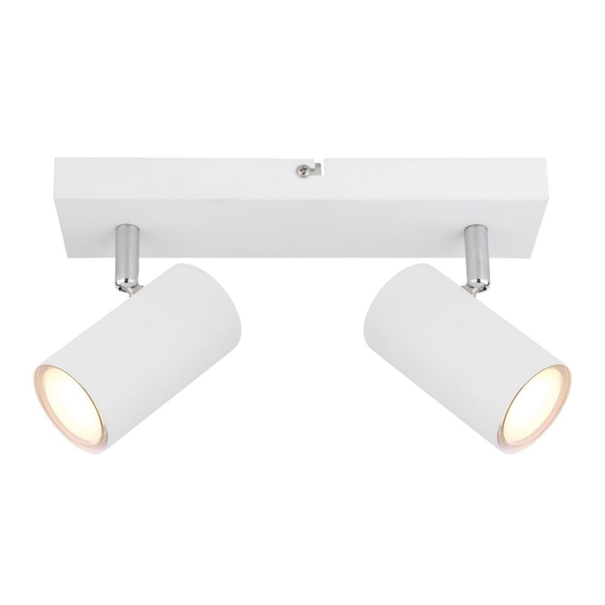 Globo - Spotlight 2xGU10/35W/230V vit