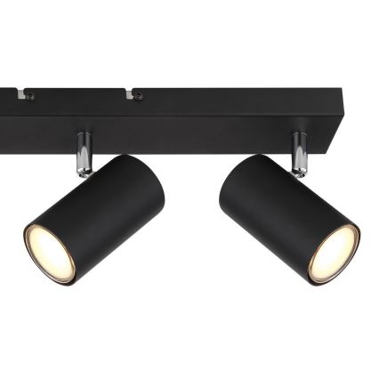 Globo - Spotlampa 3xGU10/35W/230V svart