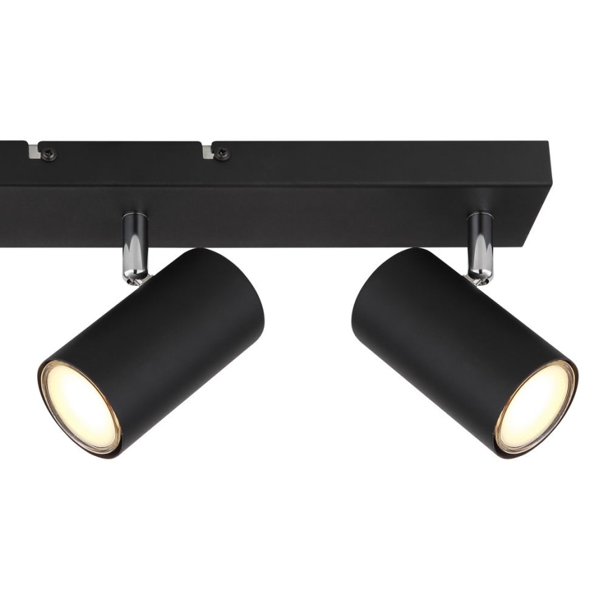 Globo - Spotlampa 3xGU10/35W/230V svart