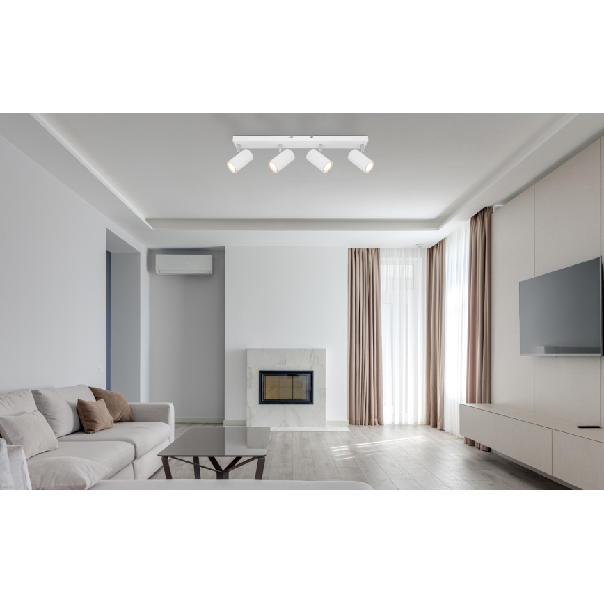 Globo - Spotlight 4xGU10/35W/230V vit