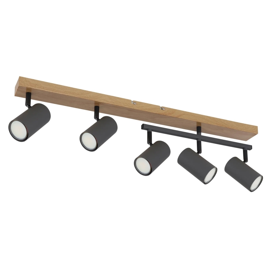 Globo - Spotlight 5xGU10/35W/230V brun/svart
