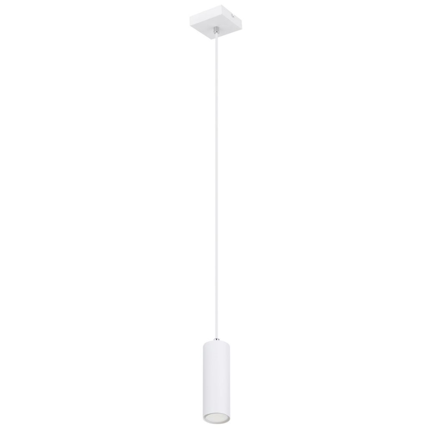Globo - Ljuskrona med upphängningsrem 1xGU10/35W/230V vit