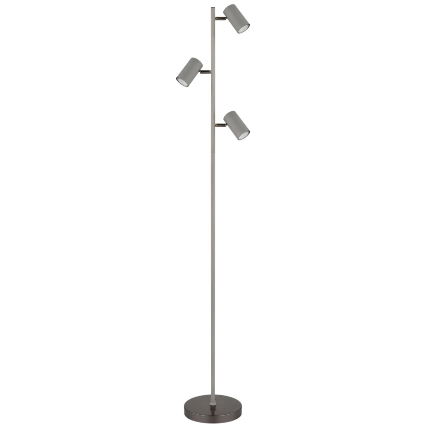 Globo - Golvlampa 3xGU10/5W/230V grå