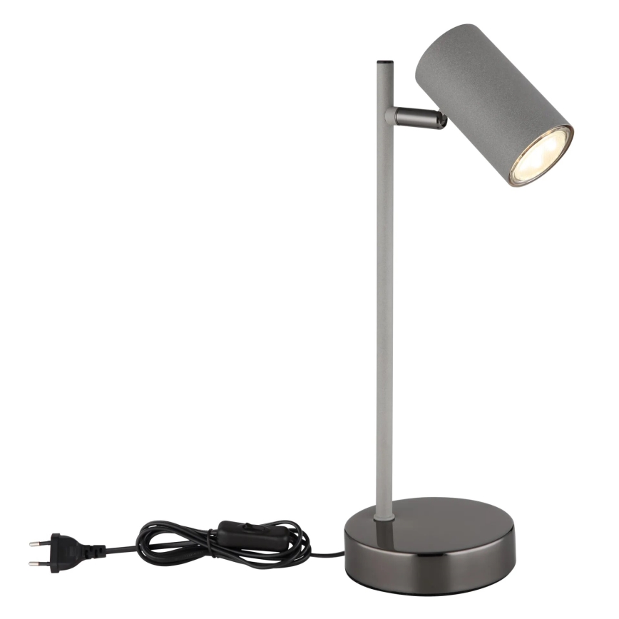 Globo - Bordslampa 1xGU10/5W/230V grå/antracit