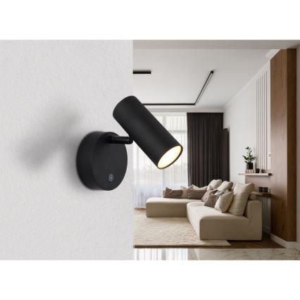 Globo - LED ljusreglerad väggspotlight LED/0,4W/3,7V 1800 mAh