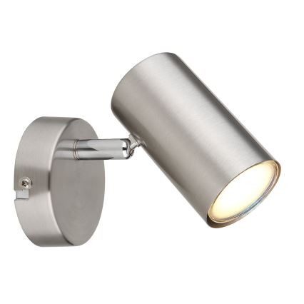 Globo - Väggspotlight 1xGU10/25W/230V matt krom