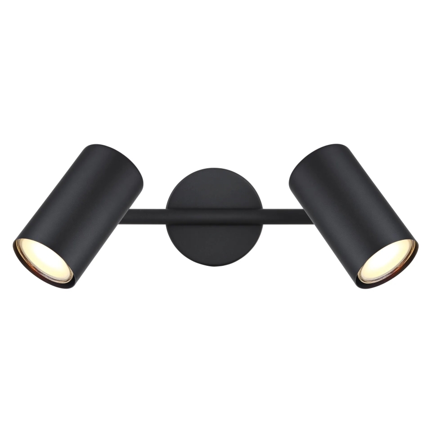 Globo - Spotlight 2xGU10/25W/230V svart
